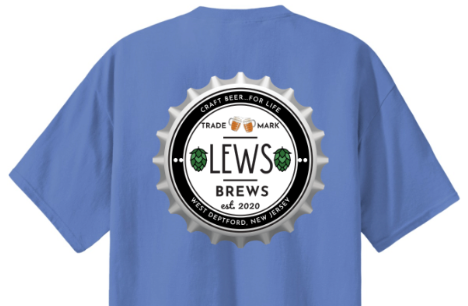 Lews Brews - Bottle Cap Tshirt