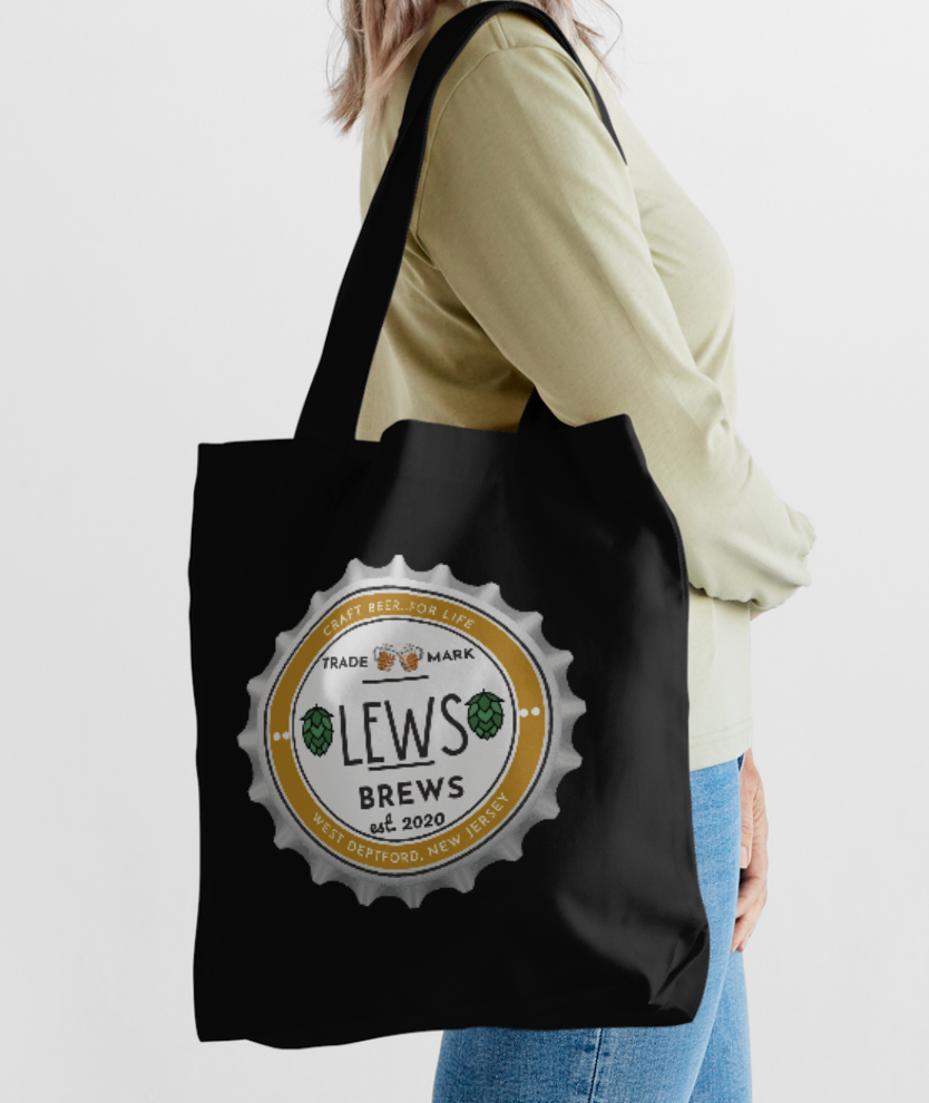 Lews Brews - Lews Garage Craft Beer Tote Bag