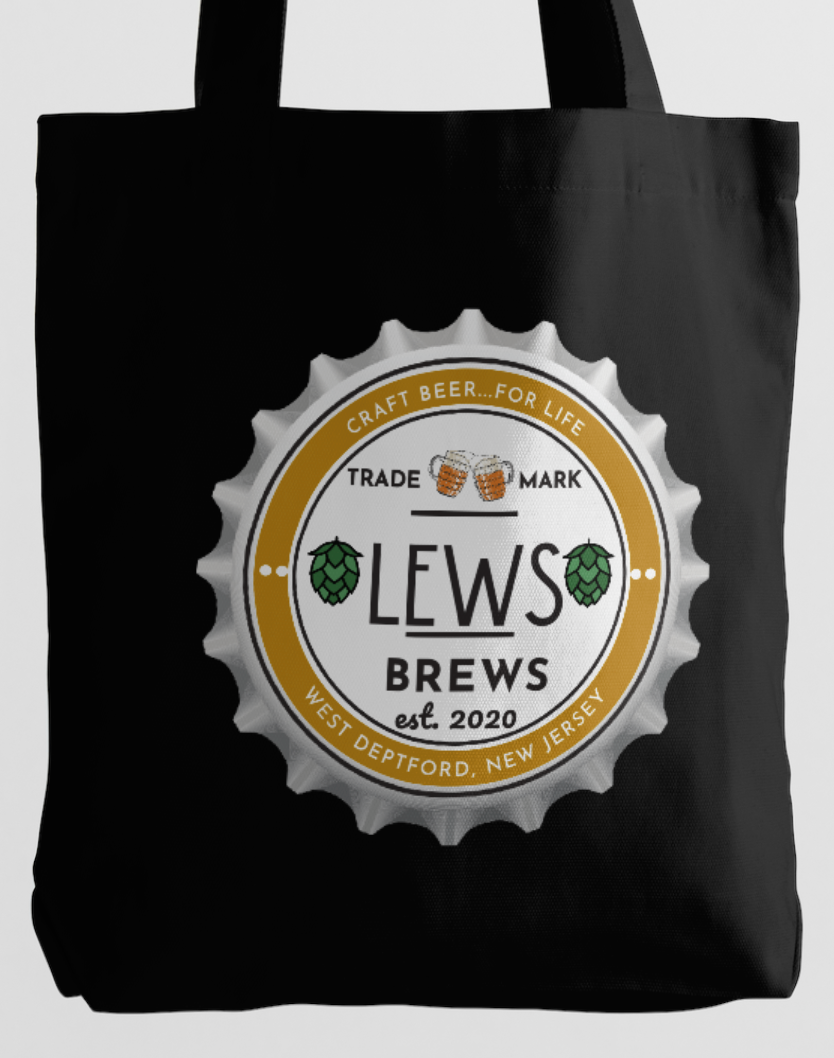 Lews Brews - Lews Garage Craft Beer Tote Bag
