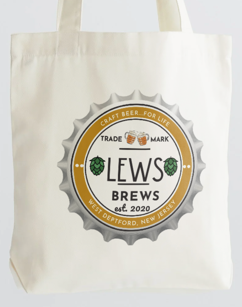 Lews Brews - Lews Garage Craft Beer Tote Bag